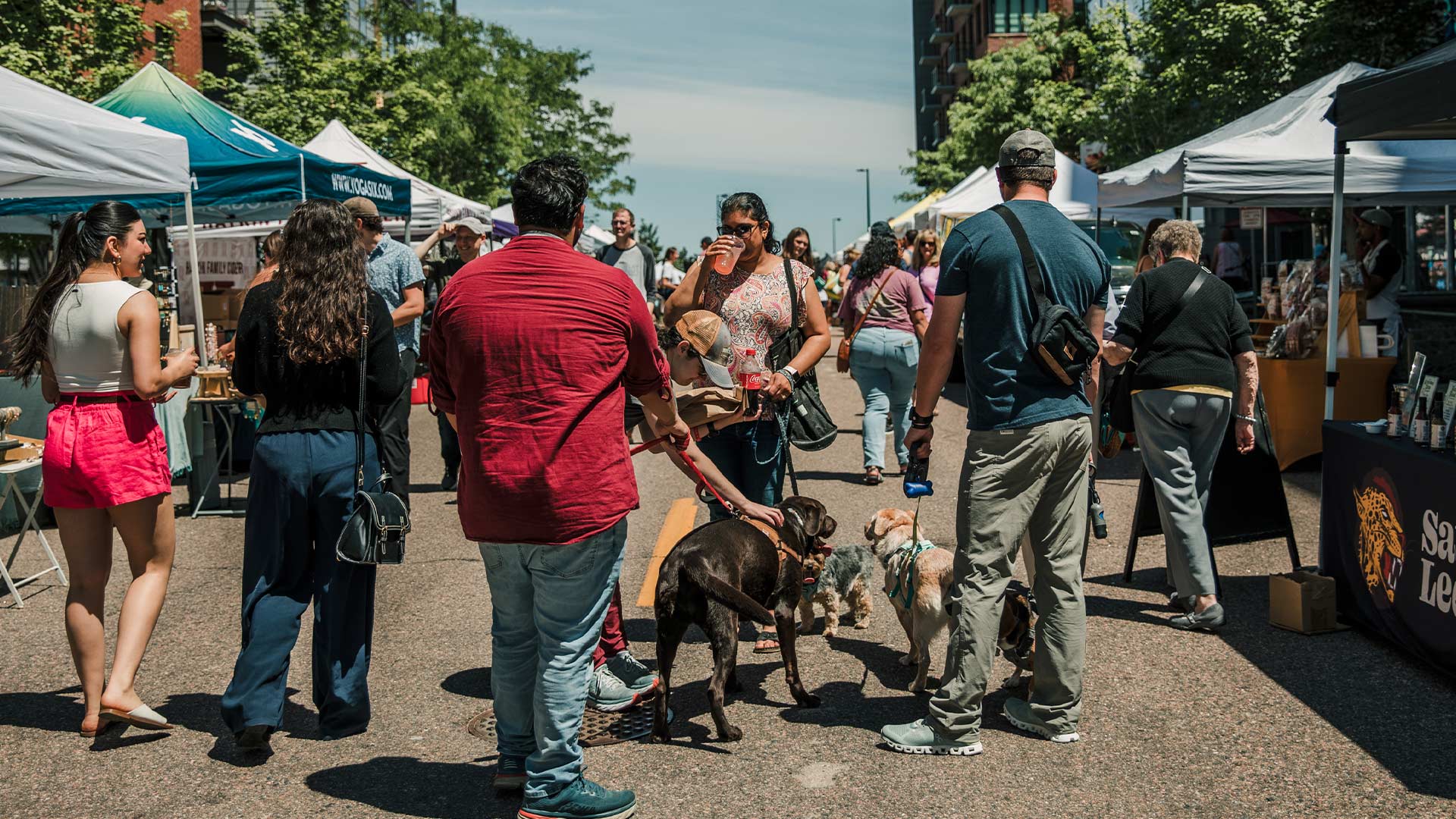 Sunday morning at the Belleview Station farmers market