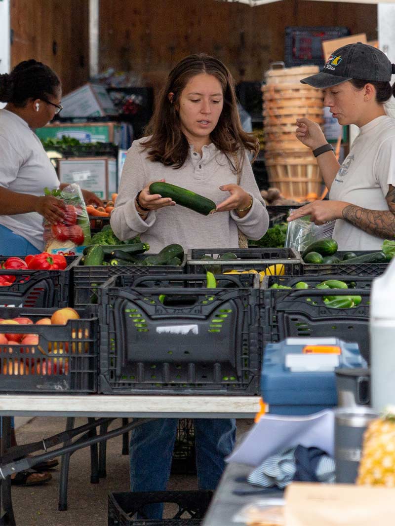 Miller Farms at People + Produce market